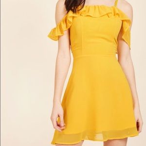 Yellow collectif dress